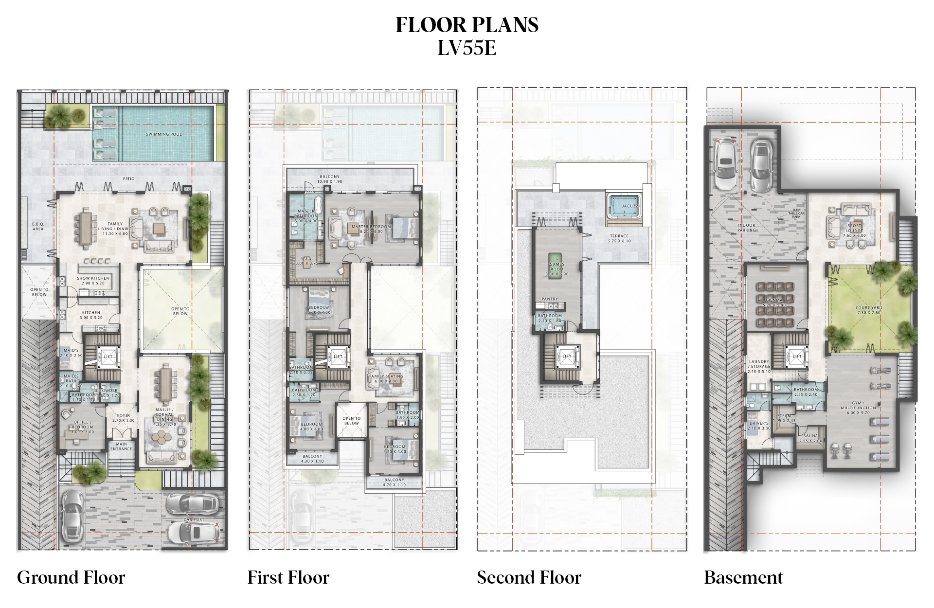 1 Bedroom Plan